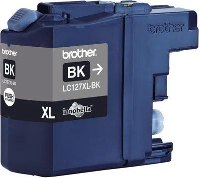 Produktbild von LC127XLBK  Brother LC-127XLBK Druckerpatrone Original Schwarz