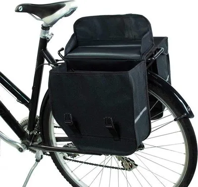 Produktbild von Doppelradtasche - Wasserfest / VIEL FACHRAUM - Fahrradshop