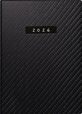 Produktbild von 2026 Rido Taschenkalender Technik II „Carbon“ A6