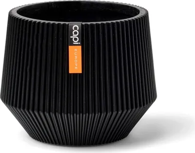 Immagine prodotto di Capi Europe - Cilindro a vaschetta geo Groove - Nero - 9x8