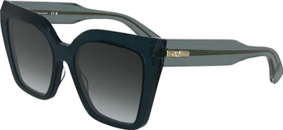 Produktbild von Longchamp LO778S N Transparent blue 54/19/140 Damen Sonnenbrillen