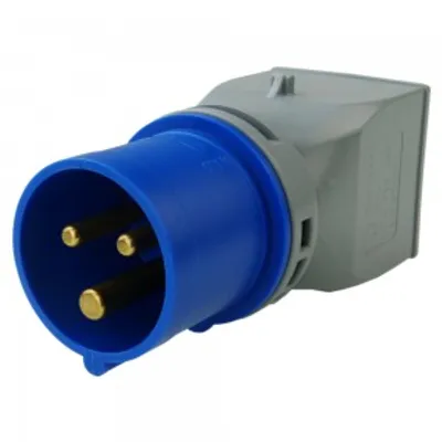 Obrázek produktu pro Kempinkový adaptér CEE 16A 3pólový na 230V Francouzská systémová zástrčka karavan 6.8216.F M-L 8192