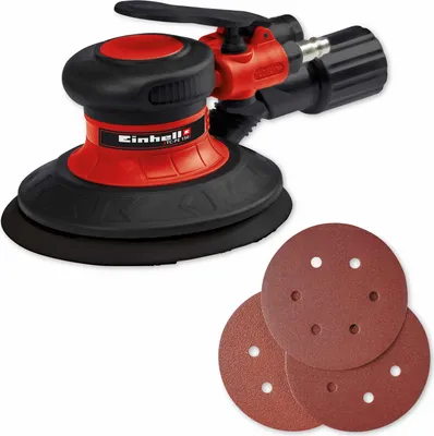 Obrázok produktu pre Einhell TC-PE 150, Rotačná brúska, Čierna, Červená, 10500 ot/min, 5 mm, 100 l/min, 6,3 bar