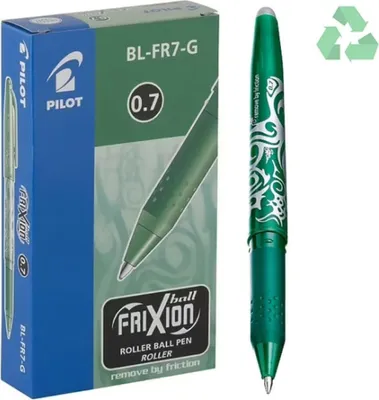 Obrázek produktu pro Biros s tekutým inkoustem Pilot Frixion Ball zelený 12 kusů