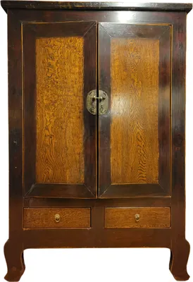 Produktbild von Fine Asianliving Antiker Chinesischer Hochzeitsschrank B115xT67xH183cm Chinesischer Schrank Chinesischer Hochzeitsschrank Orientalische Möbel Asiatische