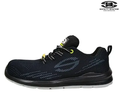 Immagine prodotto di Scarpe basse di sicurezza Sir Safety SUPER DUAL LIFE S3S da uomo, puntale in fibra di vetro, senza parti metalliche, 45, nero