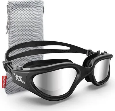 Produktbild von Famanu Schwimmbrille Gepolarisiert - Anti-Beschlag, UV-Schutz, Unisex