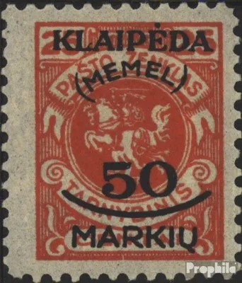 Produktbild von Briefmarken Memelgebiet 1922 Mi 126 gestempelt Klaipeda