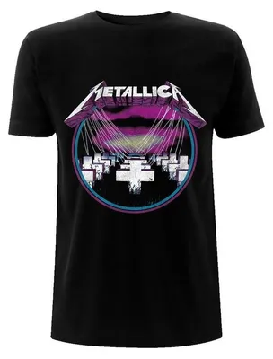Produktbild von Metallica T-Shirt Herren Master Of Puppets Circle schwarz 4XL