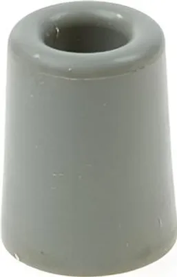 Produktbild von Turpuffer / Turstopper aus Gummi - grau - 50 x 30 mm
