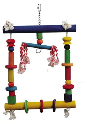 Produktbild von Ollesch Papageienspielzeug 35 x 50 cm bunt