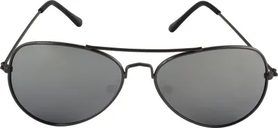 Produktbild von Pilotenbrille - Sonnenbrille - M - silber verspiegelt 02