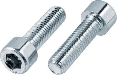 Zdjęcie produktu dla Śruby z łbem walcowym M4x12 z gniazdem sześciokątnym 100 sztuk ocynkowane DIN 912 ISO 4762 Śruba z łbem walcowym Śruba sześciokątna Śruby z łbem walcowym M4 x 12