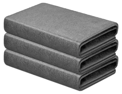 Produktbild von Magisches Reinigungstuch - Verdickte Mikrofaser - Für Küche, Haushalt und Auto - 3 Stück 50x40 cm