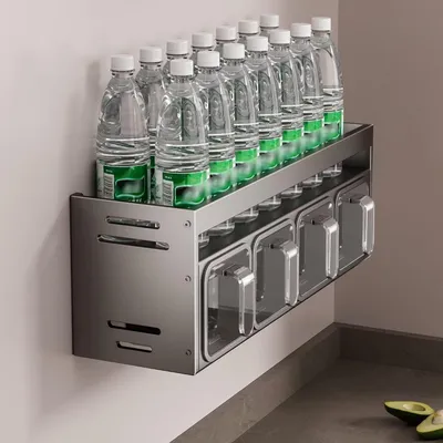 Produktbild von Kräuterregal mit Gläsern - Organizer für die Küche - Hängend/stehend