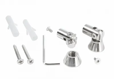 Produktbild von Reprofil 987080 Profil Zubehör Universal Halteclip Aufnahme (schwenkbar) Set 2 Stk , Silber