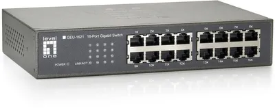 Obrázok produktu pre 16-portový gigabitový prepínač LevelOne