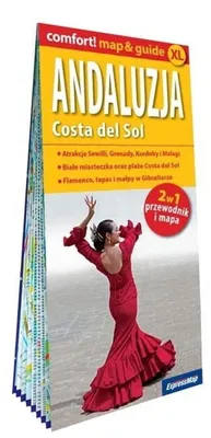 Obrázok produktu pre Andaluzja Costa del Sol laminowany map&guide XL 2w1 przewodnik i mapa