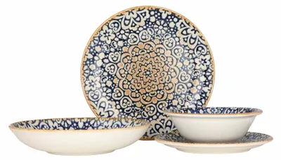 Produktbild von Bonna Geschirrset (Small)  - Alhambra - 24 teilig - 6 Personen - Porzellan
