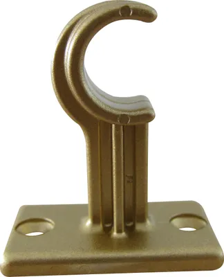 Image de rewagi 1 kit Support pour tringles à disque, tringles de cafetier - long - laiton mat