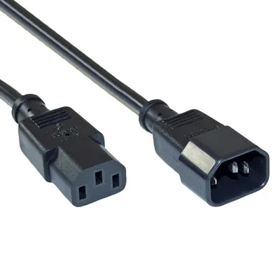 Obrázek produktu pro Napájecí kabel Nilox CMG0701 černý 1,8 m C13-C14 pro počítač