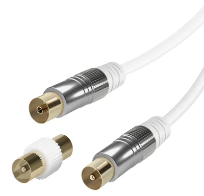 Produktbild von VIVanco™Satellitenantennenkabel mit Ferritkern, 110 dB