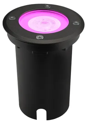 Produktbild von Ledvion LED Bodenstrahler Außen IP67 4.9W 5W GU10 RGB 1m rund smart