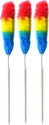 Immagine prodotto di set di 3 piumini telescopici estensibili fino a 95 cm Hangtag