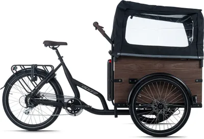 Produktbild von Adore Cargo E-Bike Urban Deluxe schwarz adore-bikes 257E