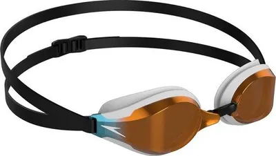 Produktbild von Famanu Schwimmbrille Verspiegelte Gläser - Schwarz
