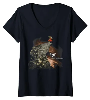 Image de T-shirt Damen Korn Follow, col en V.
T-shirt à col en V