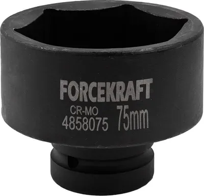Zdjęcie produktu dla NASADKA UDAROWA 1" 75 mm FORCEKRAFT