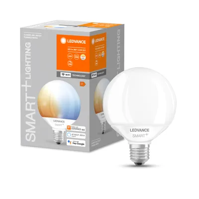 Produktbild von LEDVANCE LED Globe Lampe G95 SMART+ E27 100W 1521Lm Tunable White 2700…6500K dimmbar 4058075609594