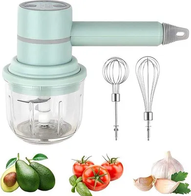 Obrázek produktu pro Malý ruční mixér USB 2 v 1, vodotěsný, 300 ml