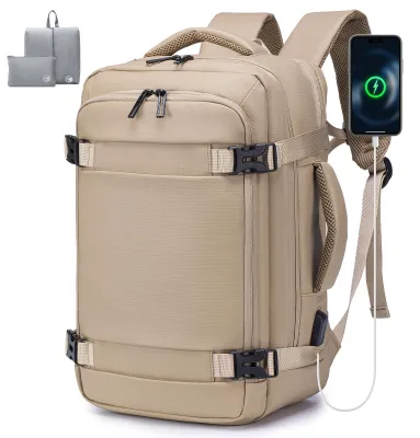 Productafbeelding van Handbagagerugzak 40x20x25 voor Ryanair - Waterafstotende laptoprugzak met USB