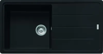 Obrázek produktu pro Franke Basis - Fragranitový dřez BFG 611, 970x500 mm, matná černá 114.0661.511