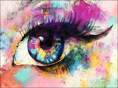 Produktbild von Leinwandbild In The Eye 116x84 cm