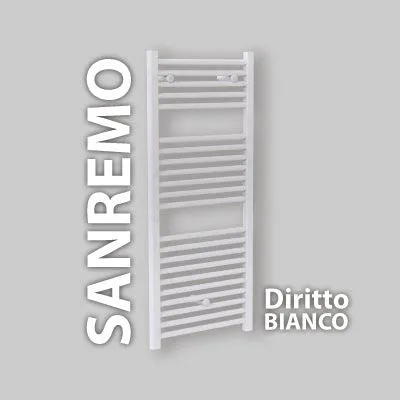 Productafbeelding van TERMOARREDO "SANREMO", WIT, H.1703 x B.500 x D.450