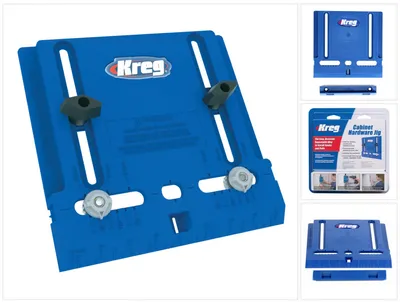 Produktbild von KREG Cabinet Hardware Jig Bohrschablone für Möbelgriffe ( KHI-PULL ) für Möbelbau und Schranktüren