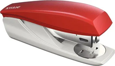Produktbild von Famanu Heftmaschine ergonomisch - für 25 Blätter - rot