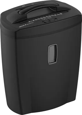 Produktbild von GENIE 580 Aktenvernichter 10 Blatt Partikelschnitt und CD Vernichtung schwarz