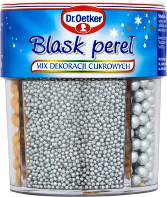 Produktbild von Dr. Oetker Sparkle Pearls cukrová směs na zdobení 81 G