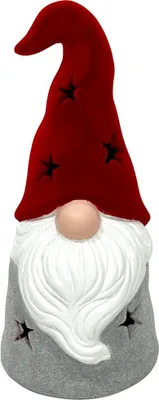 Produktbild von TrendLine Dekofigur Weihnachtsmann Keramik 22,5 x 11,5 x 10 cm rot-weiß