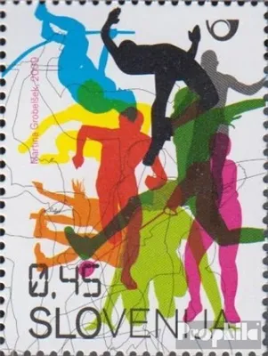 Produktbild von Briefmarken Slowenien 2009 Mi 732 (kompl.Ausg.) postfrisch Leichtathletik-Weltmeisterschaft