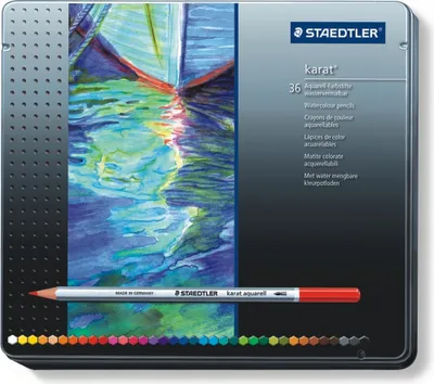 Produktbild von Farbstift karat aquarell 36-er Etui Packung mit 3 Stück