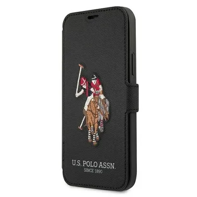 Image de Us Polo Usflbkp12Lpugflbk Iphone 12 Promax 6,7 Czarny/Black Book Polo Embroidery Collection