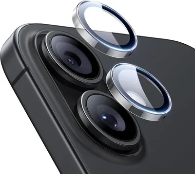 Produktbild von ESR Kameralinsenschutz für iPhone 16/16 Plus, gehärtetes Glas, Armorite Serie