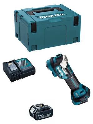 Productafbeelding van Multigereedschap MAKITA DTM52RTJ1 (1 x 5,0Ah accu + oplader DC18RC + MAKPAC 3)