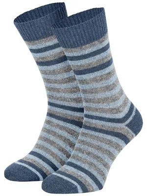 Produktbild von Piarini Wollsocken Wolle Damen Herren Wintersocken Warme Haussocken Haussocken K