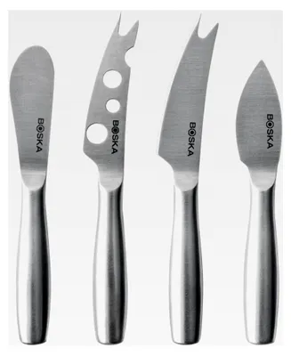 Produktbild von Mini Käsemesser-Set Copenhagen / vier Käsemesser / Edelstahl / Silber / 145 x 20 x 9 mm